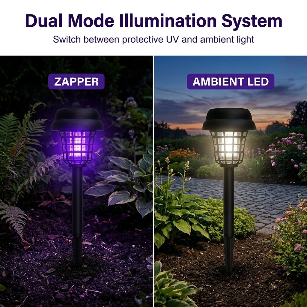 🔥Last Day 50% OFF ✨Solar Mosquito Zapper Light