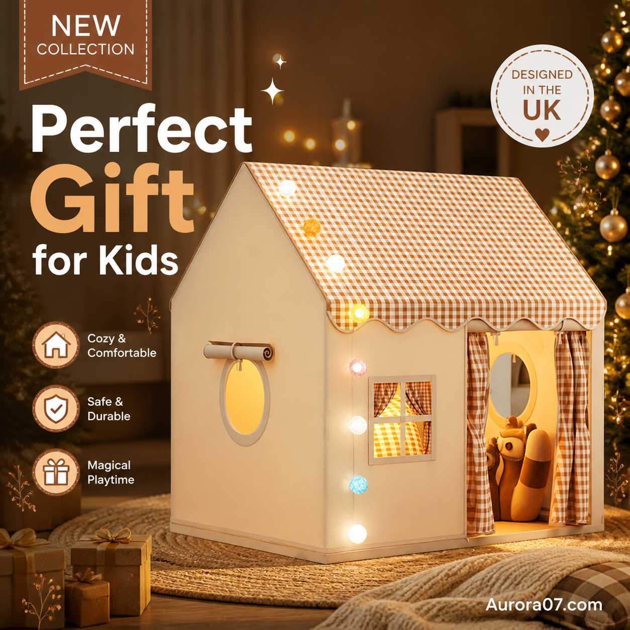 🏆LAST DAY 40% OFF🏠Children's Play Tent Castle✨