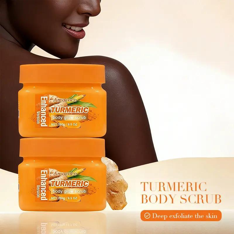 ✨ 50% OFF NOW! ⏰ Turmeric Nourishing Scrub 280g - Infused with natural turmeric extract and moisturizing ingredients. Gently exfoliates while deeply hydrating the skin, leaving it smooth, supple, and radiant.