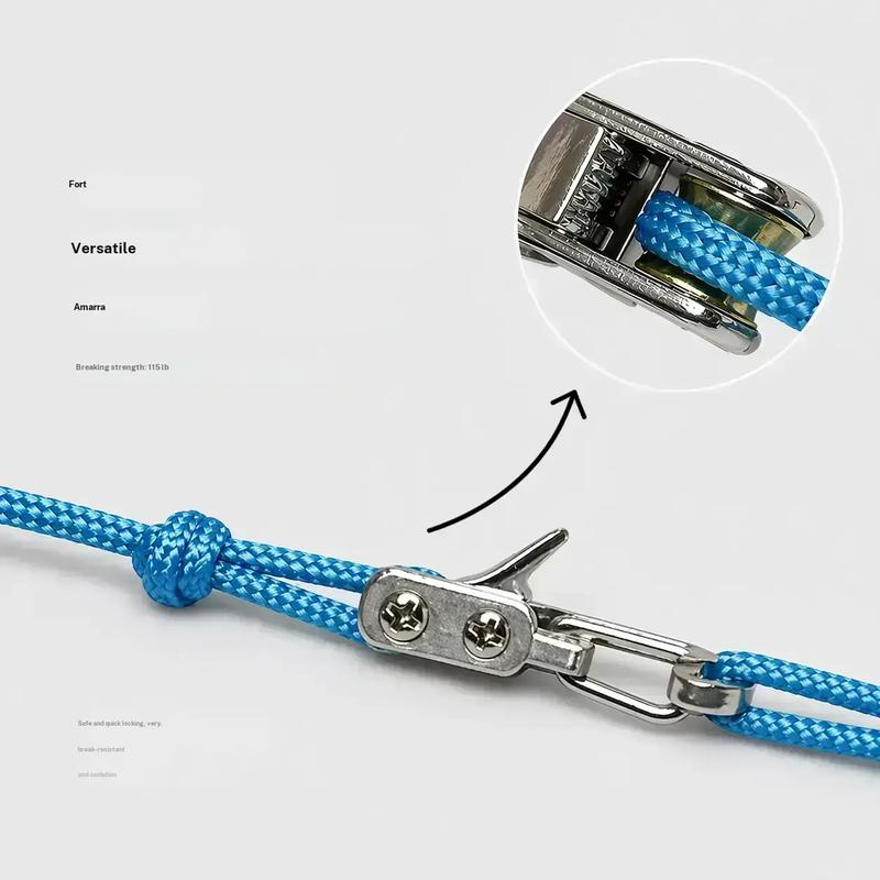 🏆LAST DAY 40% OFF OFF  Ropes with retractable buckle closure, adjustable fastening strap, new cord guides (2026), outdoor accessories, camping gear, boat covers, boat dampeners, tools, truck accessories, and more
