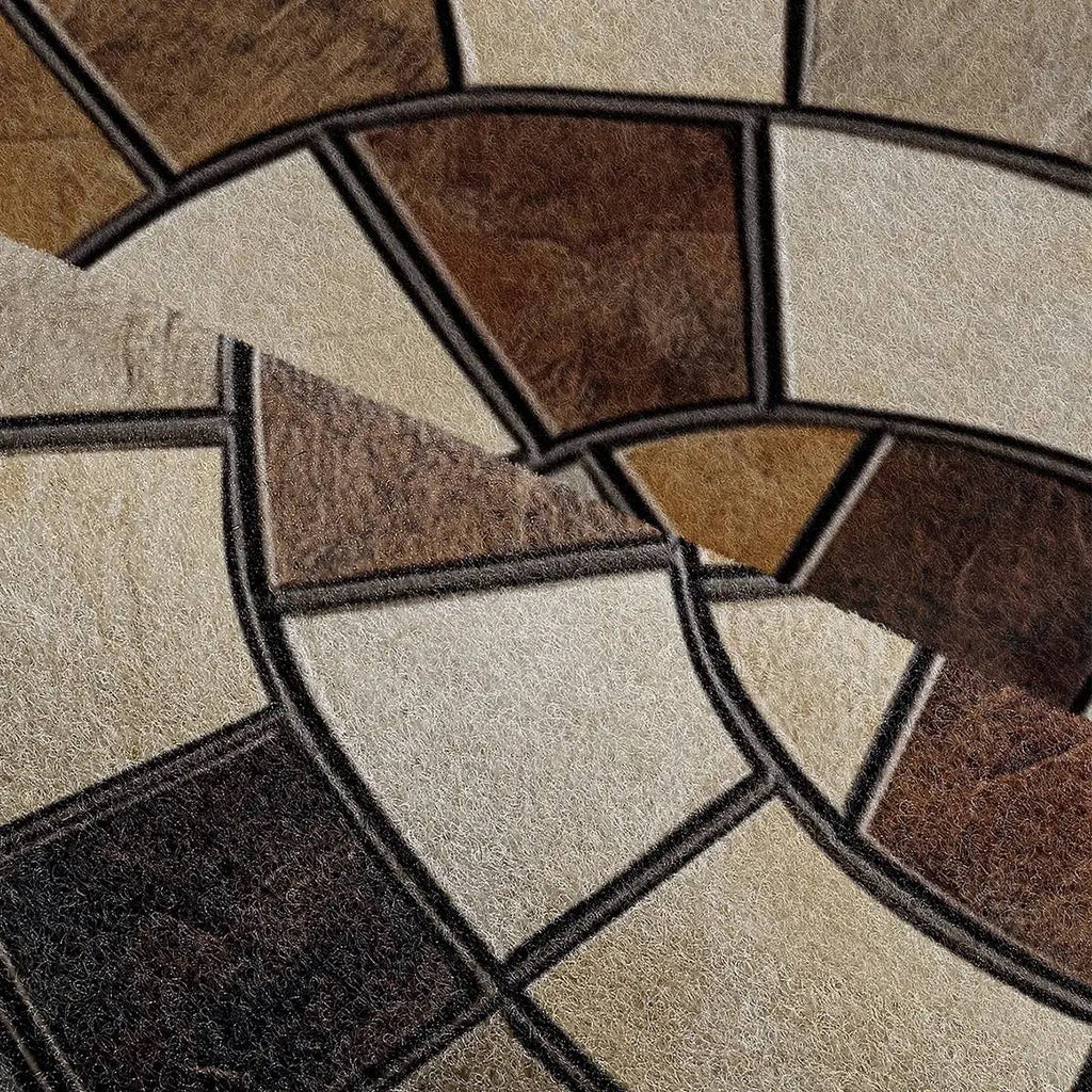 🏆LAST DAY 40% OFF OFF  Thick, non-slip stone-patterned doormat, decorative carpet mat, stylish round design with mosaic pattern, washable polyester material