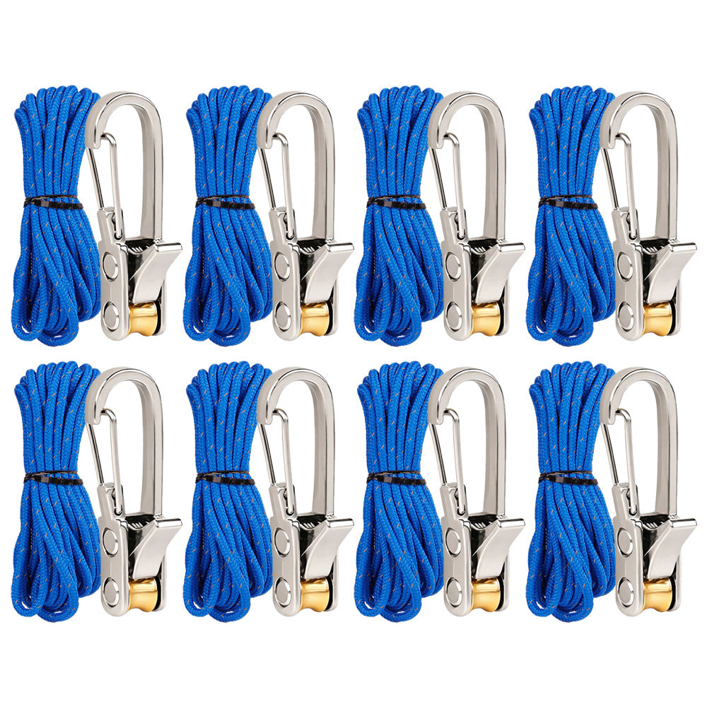 🏆LAST DAY 40% OFF OFF  Ropes with retractable buckle closure, adjustable fastening strap, new cord guides (2026), outdoor accessories, camping gear, boat covers, boat dampeners, tools, truck accessories, and more
