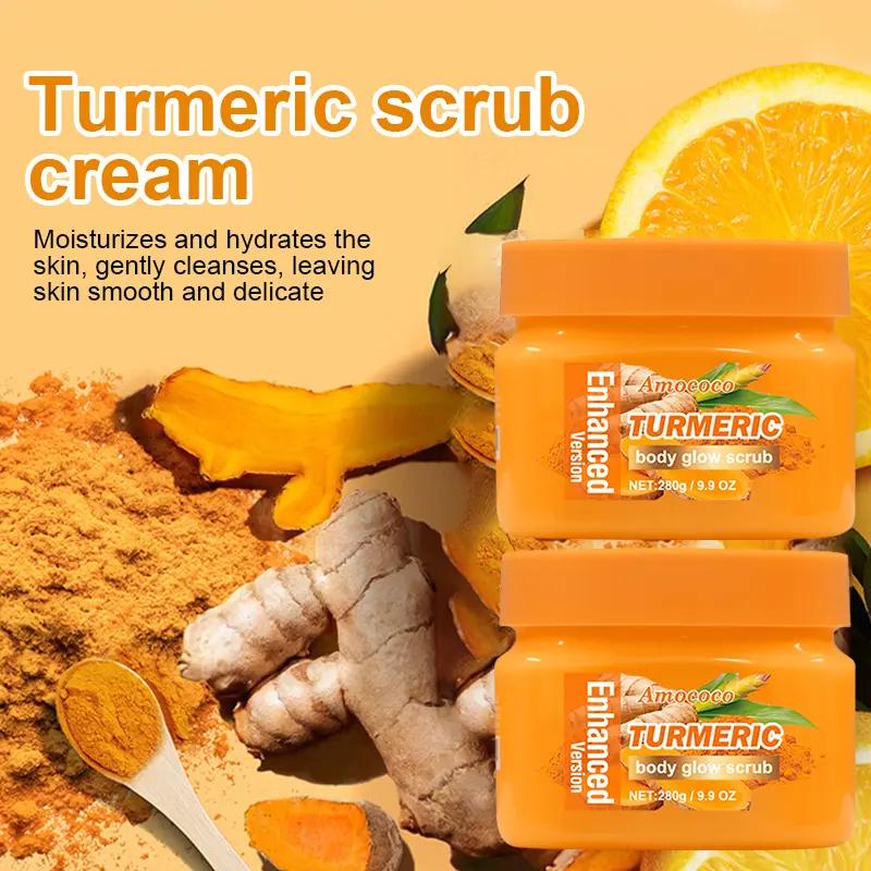 ✨ 50% OFF NOW! ⏰ Turmeric Nourishing Scrub 280g - Infused with natural turmeric extract and moisturizing ingredients. Gently exfoliates while deeply hydrating the skin, leaving it smooth, supple, and radiant.