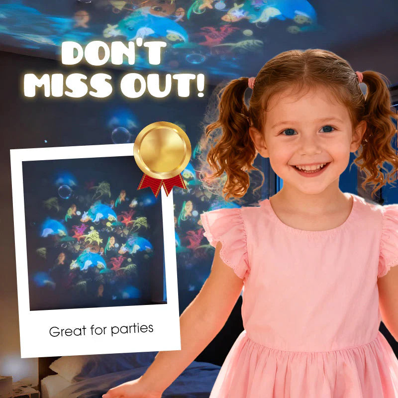 🏆LAST DAY 40% OFF Rotating LED Projector With Dynamic Lighting Effect