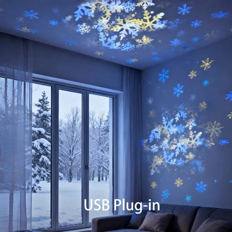 🏆LAST DAY 40% OFF Rotating LED Projector With Dynamic Lighting Effect