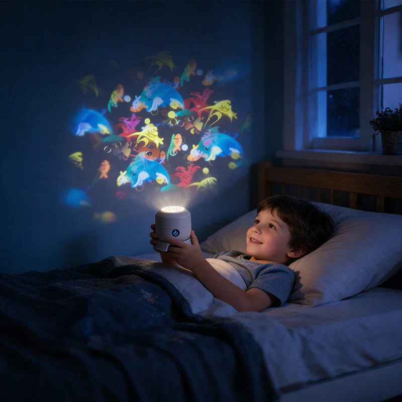 🏆LAST DAY 40% OFF Rotating LED Projector With Dynamic Lighting Effect