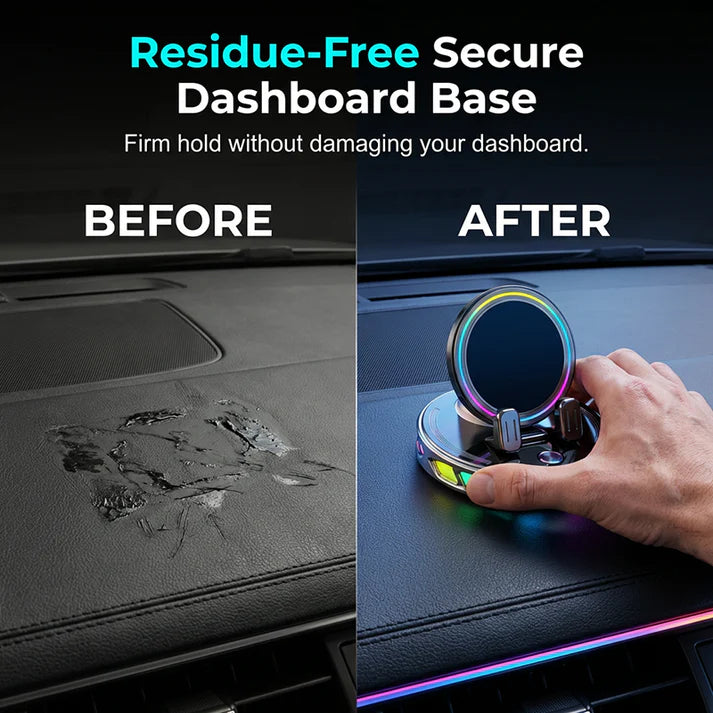 Car Phone Mount ✅ Auto-Clamping & Wireless Charging | Safe One-Hand Driving 🚗