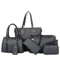 Stylish 6-in-1 Mother & Baby Bag Set – Printed, Versatile Shoulder, Crossbody & Handbag for Everyday Use